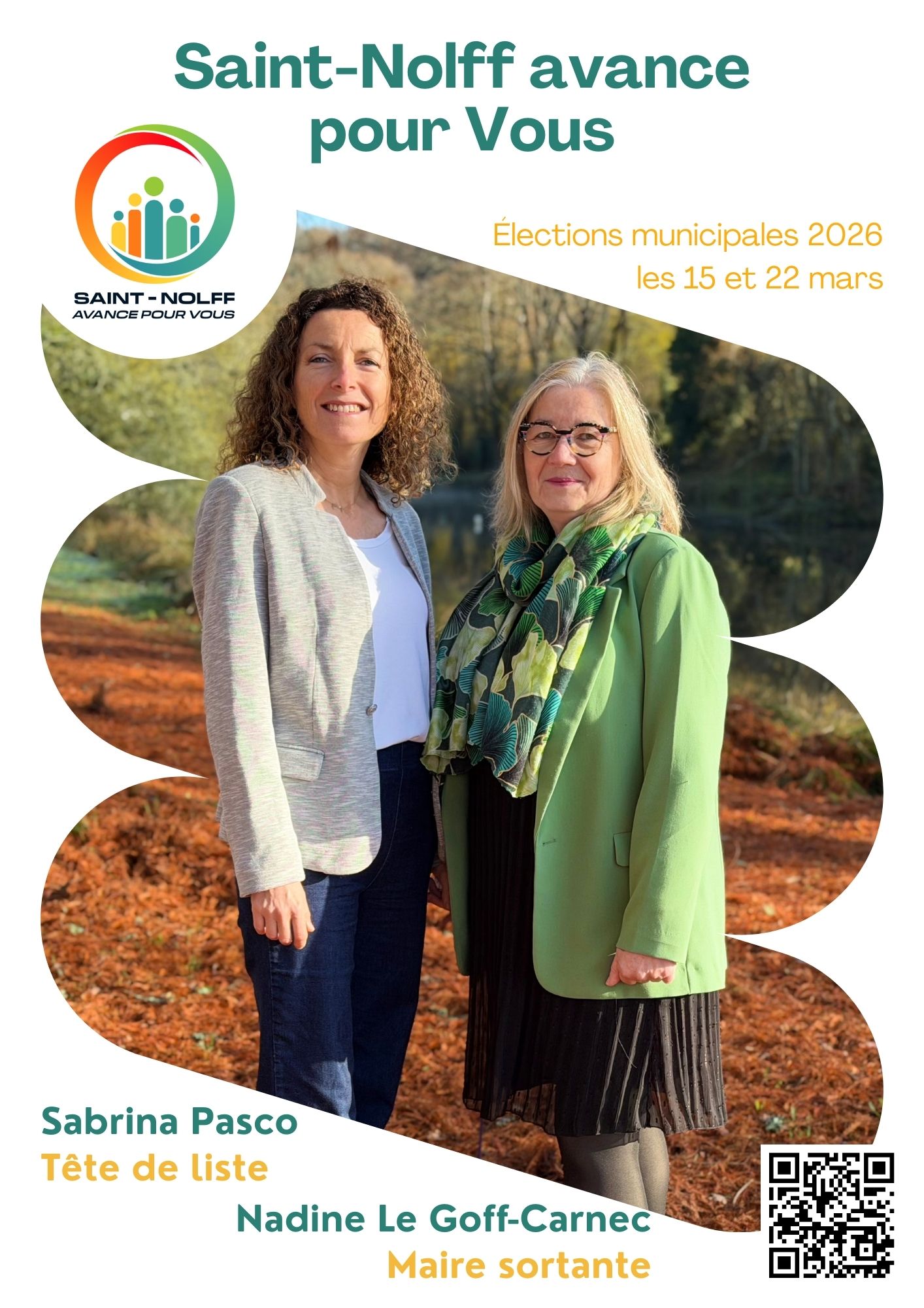 Le premier tract de la liste Saint-Nolff avance pour Vous a été distribué sur la Commune