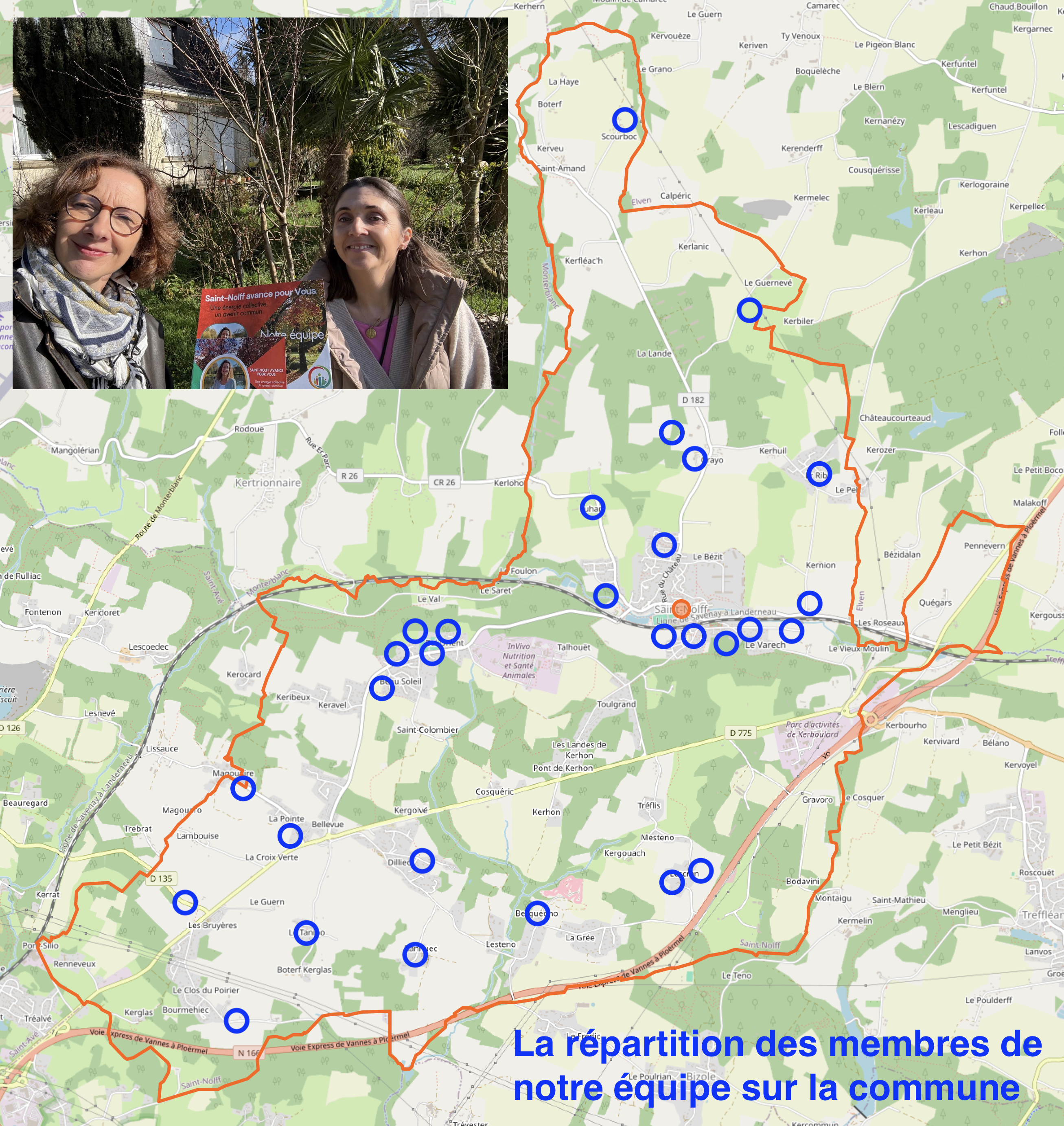 Nous venons à votre rencontre : le porte-à-porte a commencé à Saint-Nolff !